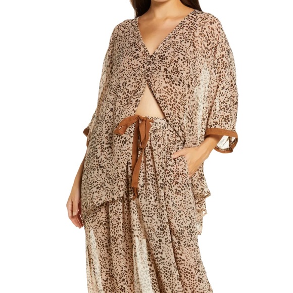 Free People Sleepin In Set Shirt and Pants Pajamas - Picture 2 of 14